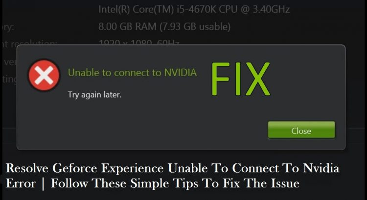 nvidia geforce broadcast to twitch failed