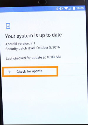 Update your Android Device
