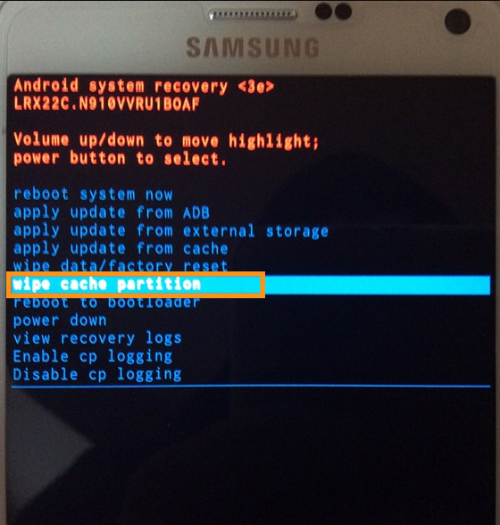 Wiping the Cache Portion