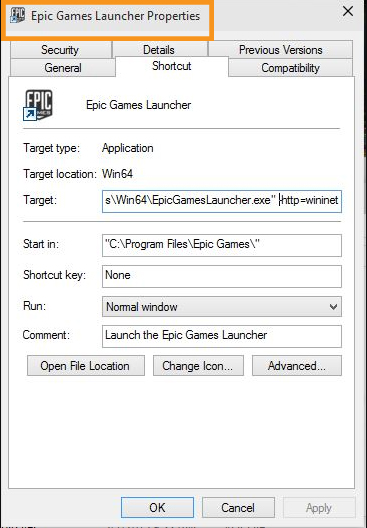 epic game launcher where are game files