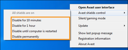 Disable the Antivirus Software Temporarily